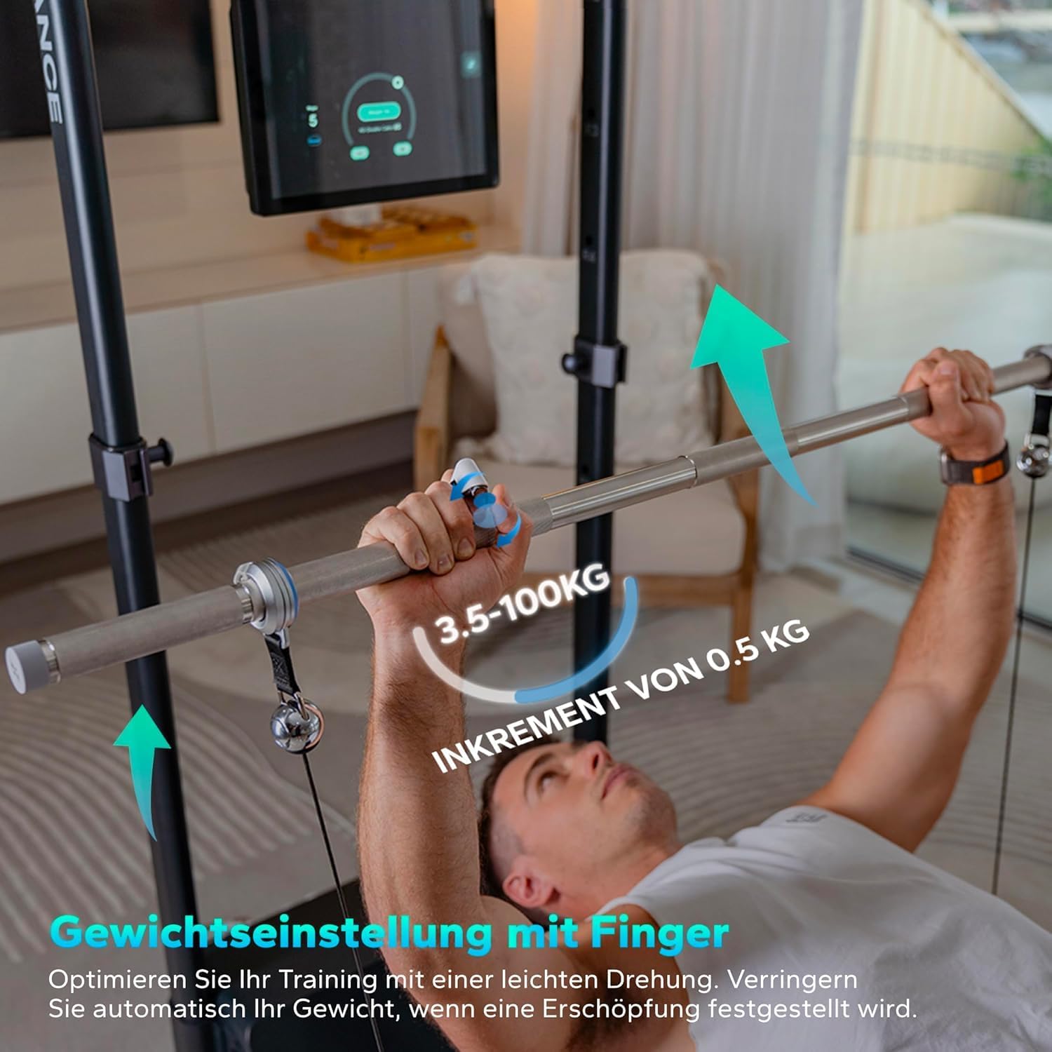 Speediance All-in-One Fitnessstudio: Smart Trainer für Ganzkörper-Widerstandstraining